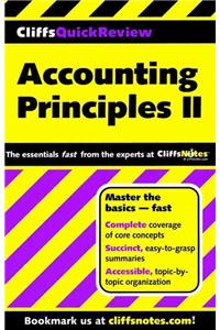 Cliffsquickreview Accounting Principles II