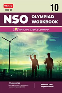 National Science Olympiad (NSO) Work Book for Class 10 - Quick Recap, MCQs, Previous Years Solved Paper and Achievers Section - Olympiad Books For 2022-2023 Exam