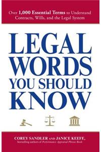 Legal Words You Should Know