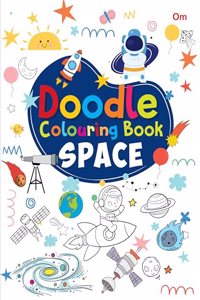 Colouring Book: Doodle Colouring Book Space