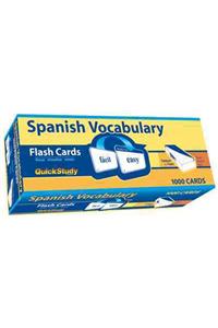 Spanish Vocabulary Flash Cards (1000 Cards)