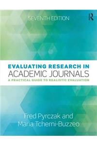 Evaluating Research in Academic Journals