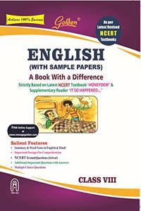 Golden English: A Book with a Difference (Class - VIII)