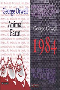 GEORGE ORWELL COMBO (Animal Farm+1984)