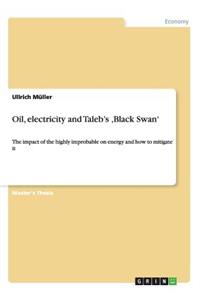 Oil, electricity and Taleb's 'Black Swan'