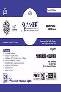 Scanner CMA Inter Group - I (2016 Syllabus) Paper- 5 Financial Accounting (Green Edition) (Applicable for June 2020 Attempt)