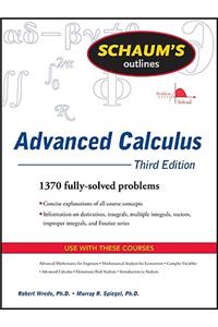 Schaum's Outline of Advanced Calculus, Third Edition