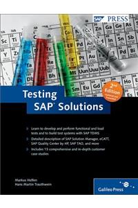 Testing SAP Solutions