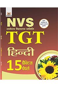 NVS Navodaya Vidyalaya Samiti TGT Hindi 15 Practice Papers