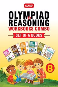 Class 8: Work Book and Reasoning Book Combo for NSO-IMO-IEO-NCO-IGKO