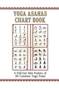 Yoga Asanas Chart Book