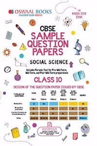 Oswaal CBSE Sample Question Paper Class 10 Social Science
