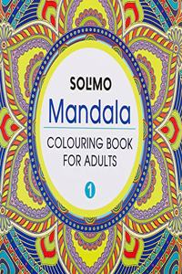 Amazon Brand - Solimo Mandala Colouring Book for Adults 1
