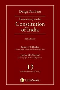 Commentary On The Constitution Of India (Covering Articles 294 To 311 (Contd)) - Vol. 13
