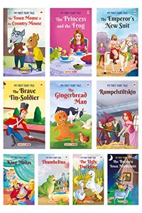 Moral Story Books for Kids - Fairy Tales (Set of 10 Books) (Illustrated)