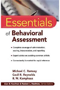 Essentials of Behavioral Assessment