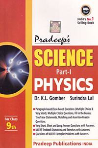 Pradeep's Science Physics for Class 9 - Examination 2021-2022