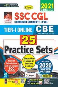 SSC CGL 25 Practice Sets(English)-2020
