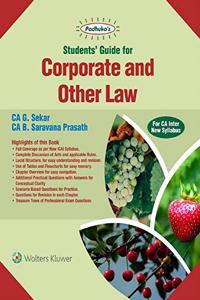Students Guide For Corporate and other Law : For CA Intermediate New Syllabus