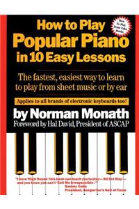 How to Play Popular Piano in 10 Easy Lessons