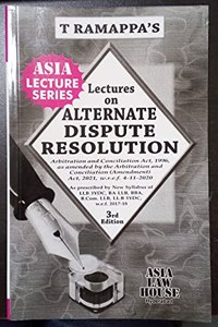 Lectures on Alternative Dispute Resolution