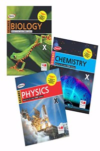 Prachi Science Class 10 Combo Set (Physics, Chemistry and Biology)