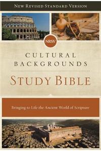 Nrsv, Cultural Backgrounds Study Bible, Hardcover, Comfort Print