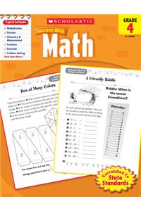 Scholastic Success with Math: Grade 4 Workbook