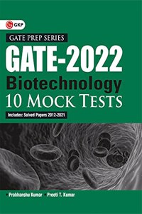 Gate : Biotechnology - 10 Mock Tests By GKP.