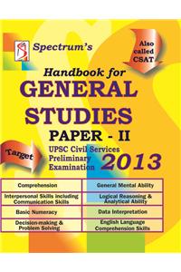 Handbook of General Studies for Civil Services Preliminary Paper-II
