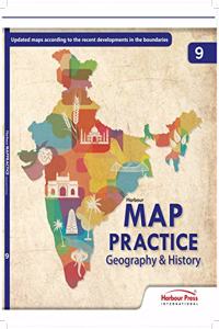 Atlas Geo & His Class 9 | Harbour | Map | 2020 [Paperback] Pc Goel