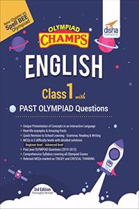 Olympiad Champs English Class 1 with Past Olympiad Questions 3rd Edition