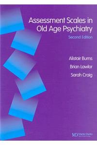 Assessment Scales in Old Age Psychiatry