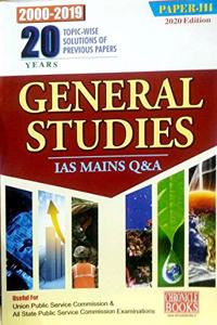 General Studies IAS Mains Paper-III Q & A (20 Years topic wise solution of previous papers)