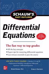 Schaum's Easy Outline Of Differential Equations | Revised Edition