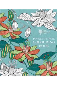 RHS Pocket Floral Colouring Book