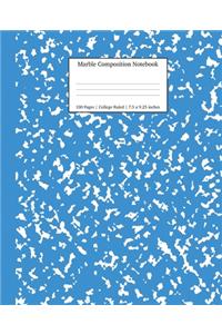 Marble Composition Notebook College Ruled