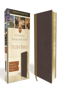 Nrsv, Cultural Backgrounds Study Bible, Leathersoft, Tan/Brown, Comfort Print