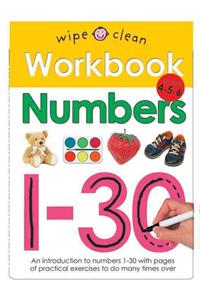 Wipe Clean Workbook Numbers 1-20