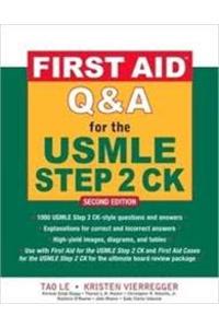 First Aid Q&A For The Usmle Step 2 Ck(Ie)