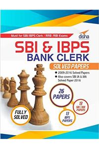 Sbi & Ibps Bank Clerk Solved Papers - 26 Papers