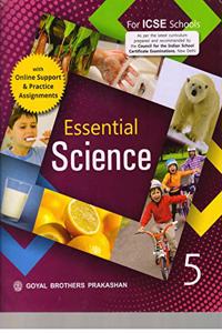 ESSENTIAL SCIENCE FOR ICSE SCHOOL 5 2020-21