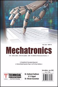 Mechatronics for BE VTU Course 18 OBE & CBCS (VII - MECH -18ME744 ) - Professional Elective - 3
