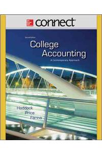 Connect 1-Semester Access Card for College Accounting (a Contemporary Approach)