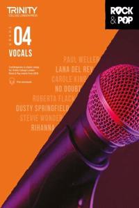 Trinity College London Rock & Pop 2018 Vocals Grade 4