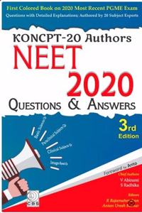 KONCPT 20 AUTHORS NEET 2020 QUESTIONS AND ANSWERS 3ED (PB 2020)
