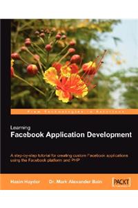 Learning Facebook Application Development