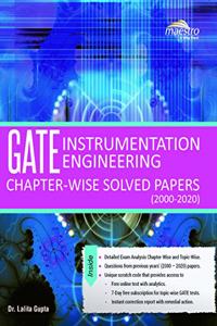 Wiley's GATE Instrumentation Engineering Chapter - wise Solved Papers (2000 - 2020)