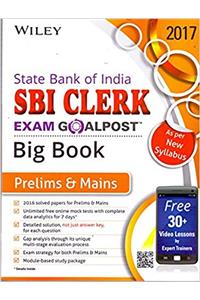 State Bank of India SBI Clerk Exam Goalpost Big Book (Prelims + Mains)