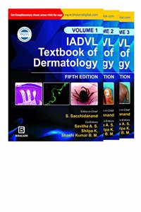 IADVL Textbook Of Dermatology (Set of 3 Volumes) 5th Edition 2021